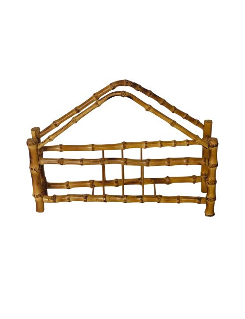 Vintage Bamboo Napkin Holder