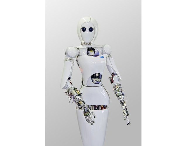 Female Space Robot Learns To Move Like A Human Space