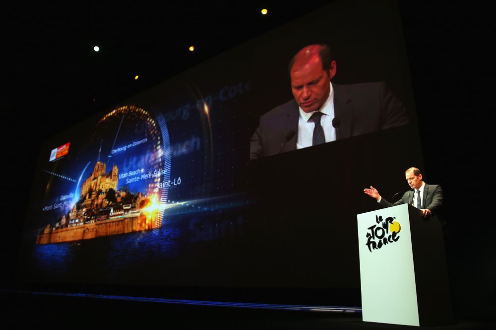 Chrstian Prudhomme unveils the 2016 Tour de France