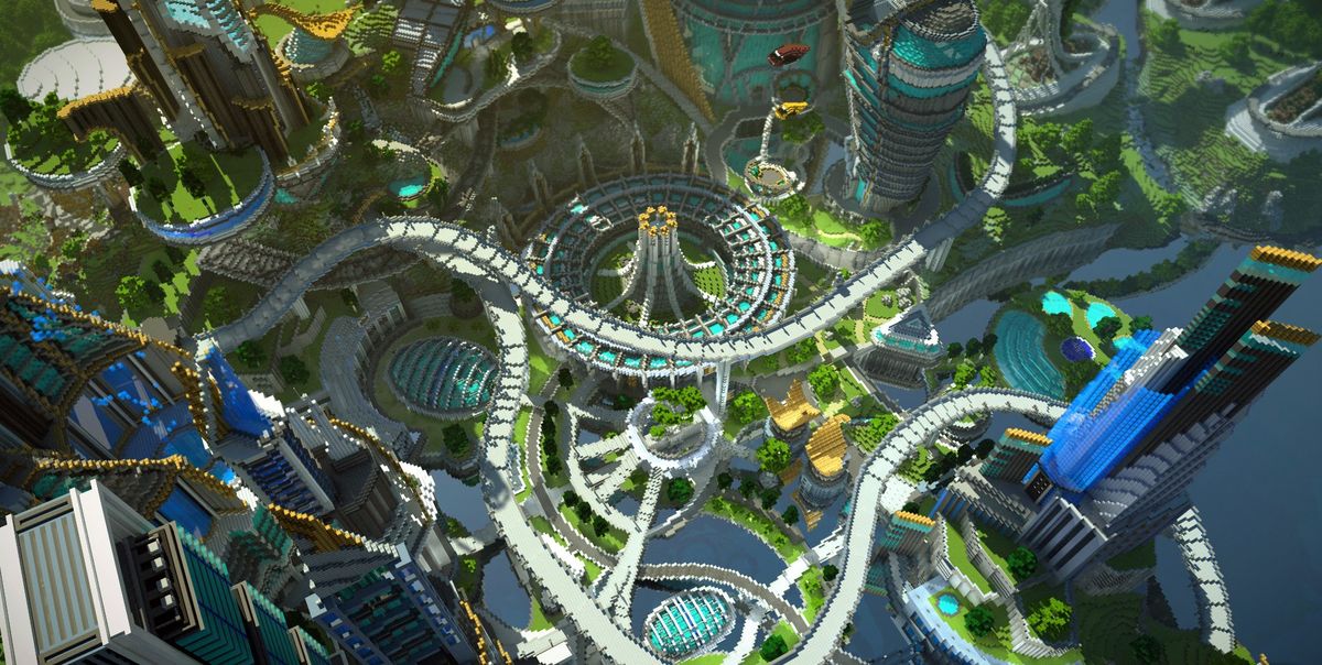 Minecraft BlockWorks Tomorrowland