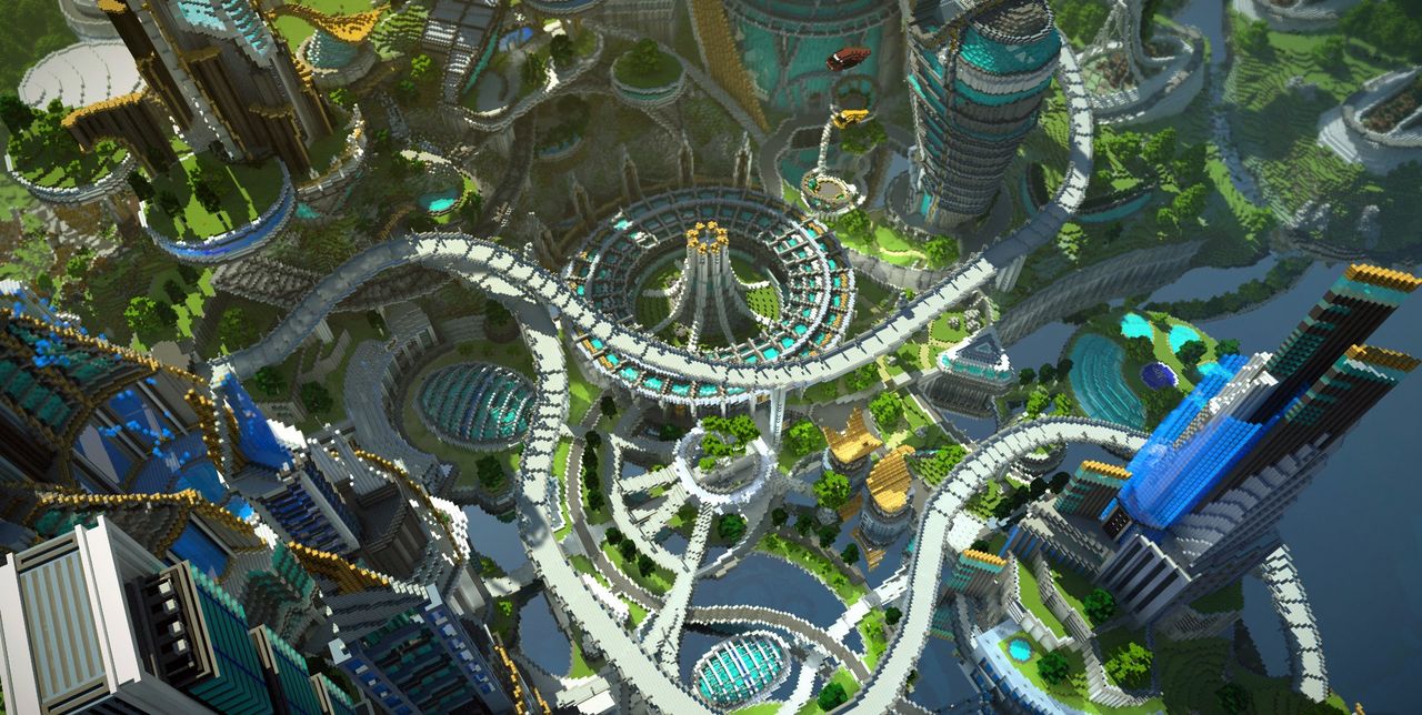 Minecraft BlockWorks Tomorrowland
