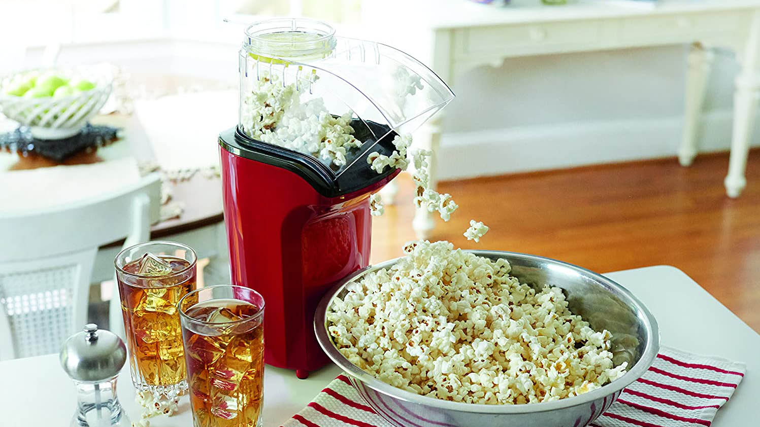 Red Hamilton Beach Popcorn Maker