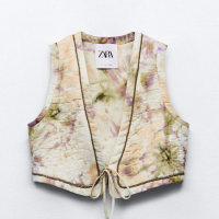 Zara Tie-Dye Print Vest:£45.99 £19.99 | Zara