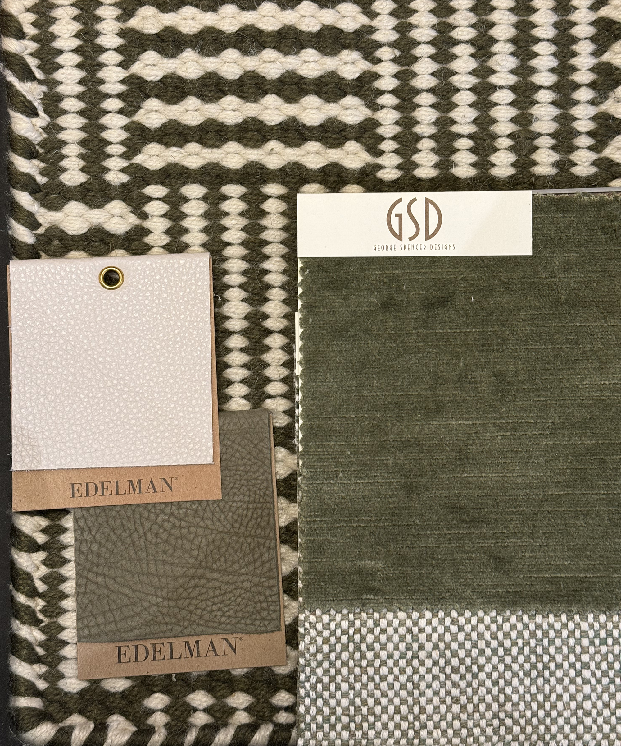 nature-inspired fabric swatches