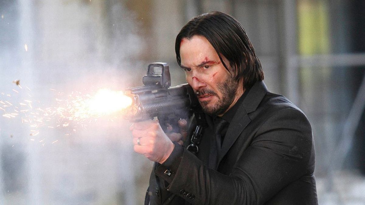 Keanu Reeves Gun Control 20 greatest Keanu Reeves action scenes | GamesRadar+