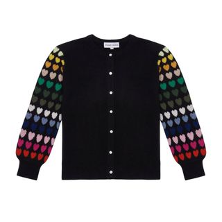 ORWELL+AUSTIN Heart Sleeve Cashmere Cardigan