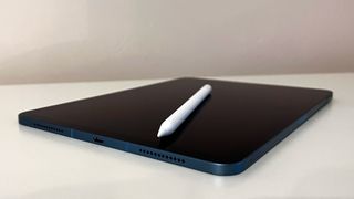 iPad Air 5th Gen on white table