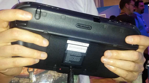 Wii U GamePad hands-on