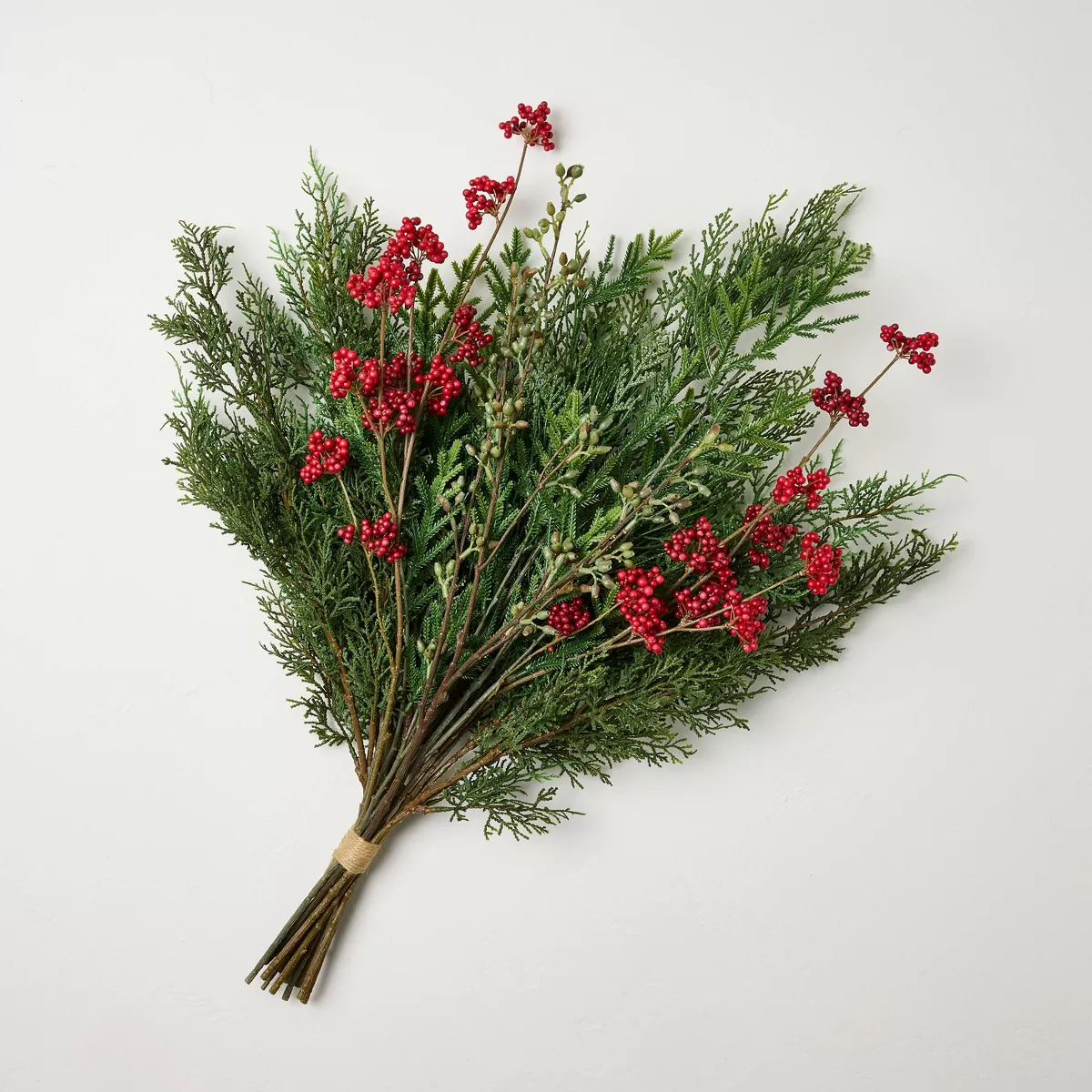 28u0026#34; Cypress and Berry Artificial Bundle - Hearth U0026#38; Handu0026#8482; With Magnolia