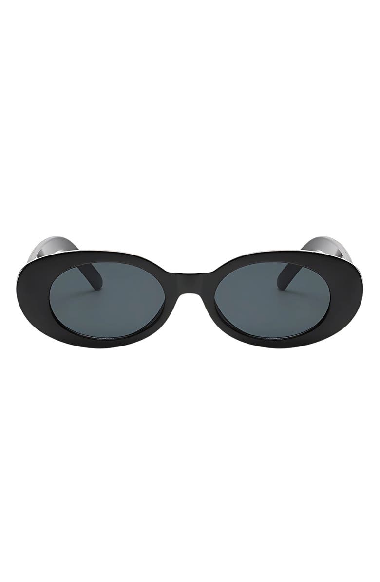 Vivi 50mm Polarized Oval Sunglasses
