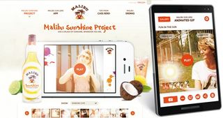 To launch Malibu Sunshine limited edition rum we created Malibu Sun Lens, a mobile app enabling people to add the sun to their photos and share them as GIFs on Twitter, Facebook and Tumblr. We got there 12 months before Vine!