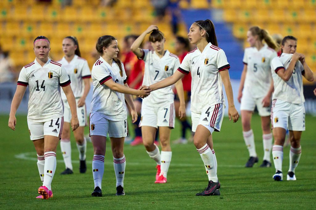 Belgium Women&#039;s Euro 2022 squad