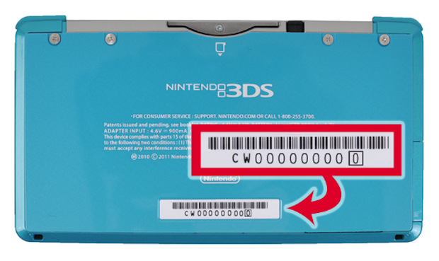 3ds serial number checker