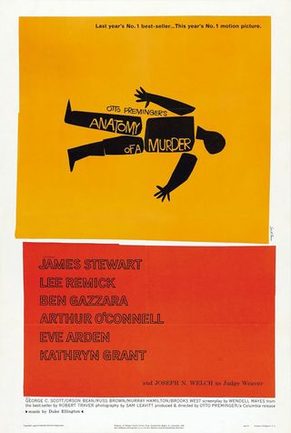 Movie posters: Anatomy of a Murder