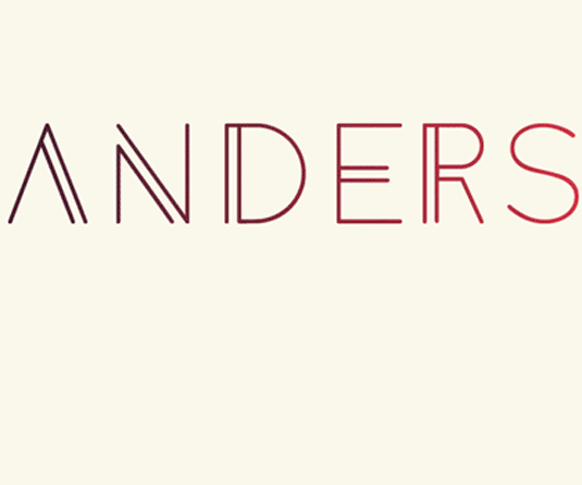 Free font: Anders