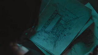 Hershel Rhee's drawings in The Walking Dead: Dead City.