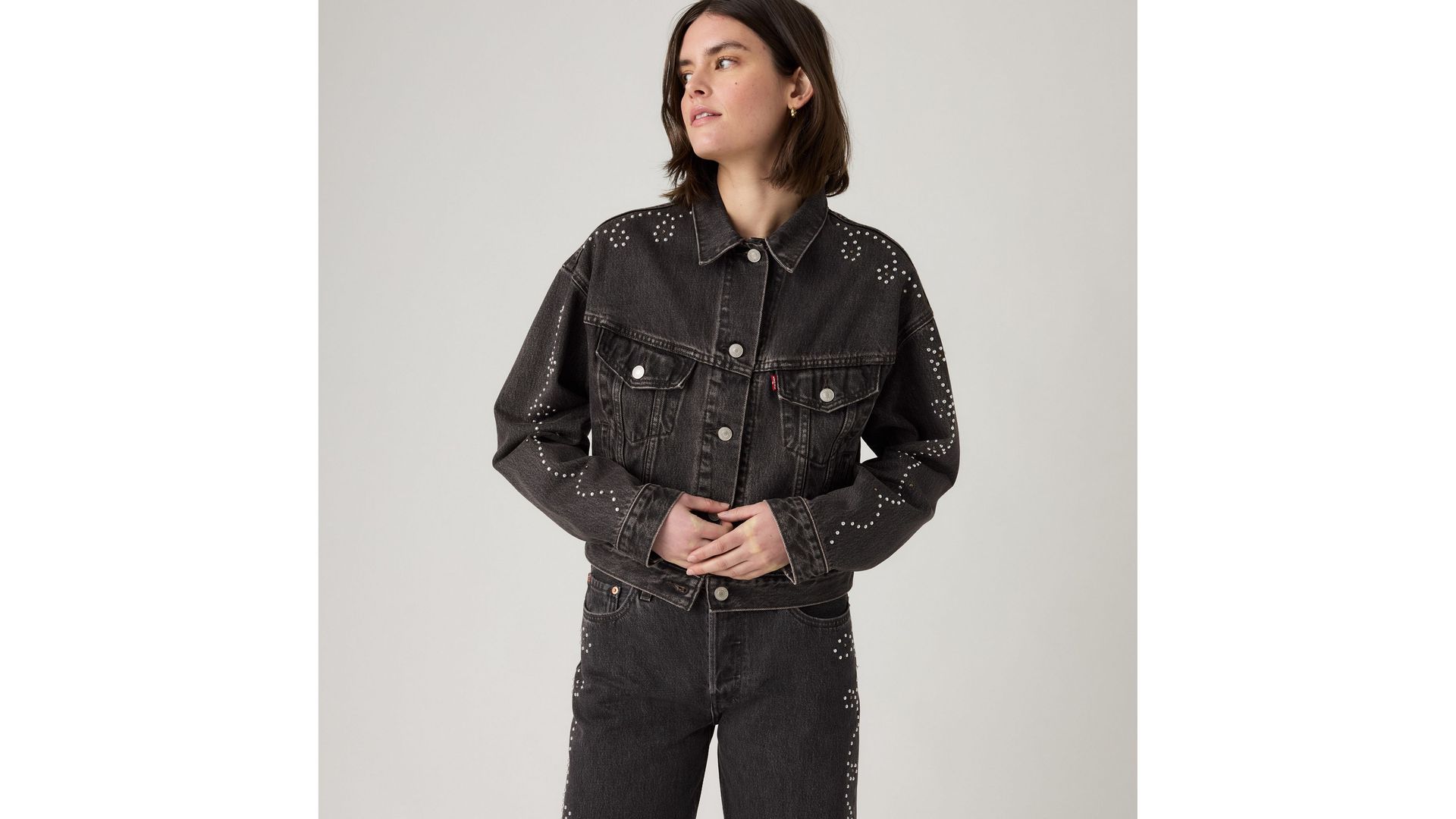 Shrunken '90s Trucker Jacket