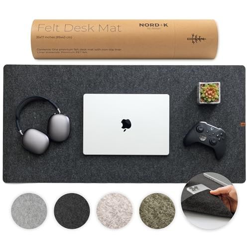 Large Felt Desk Mat 