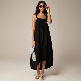 J.Crew, Pintuck Midi Dress