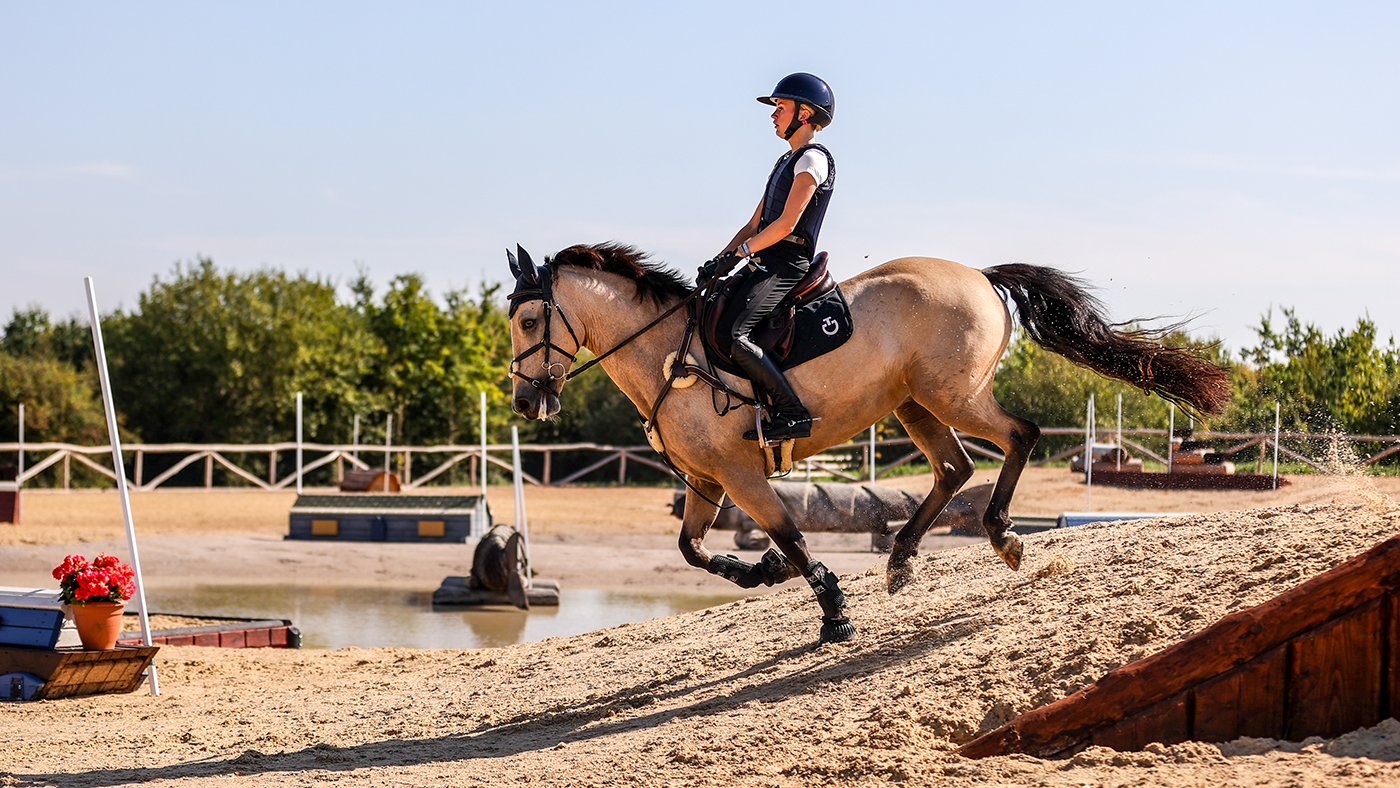 Keysoe International's new all-weather cross-country arena
