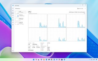 Windows 11 Task Manager Performance view