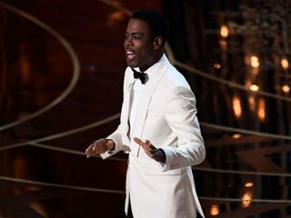And the night's host... Chris Rock