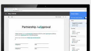 Google Docs has a new ‘version history’ menu
