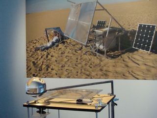 3D printer using sunlight and sand