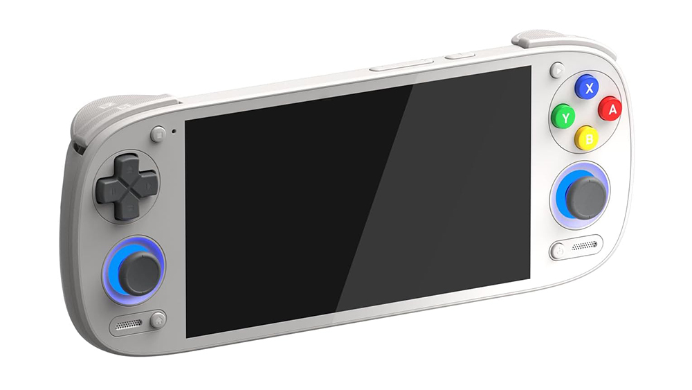 Product shot of Retroid Pocket 5 Handheld, one of the best retro handheld game consoles