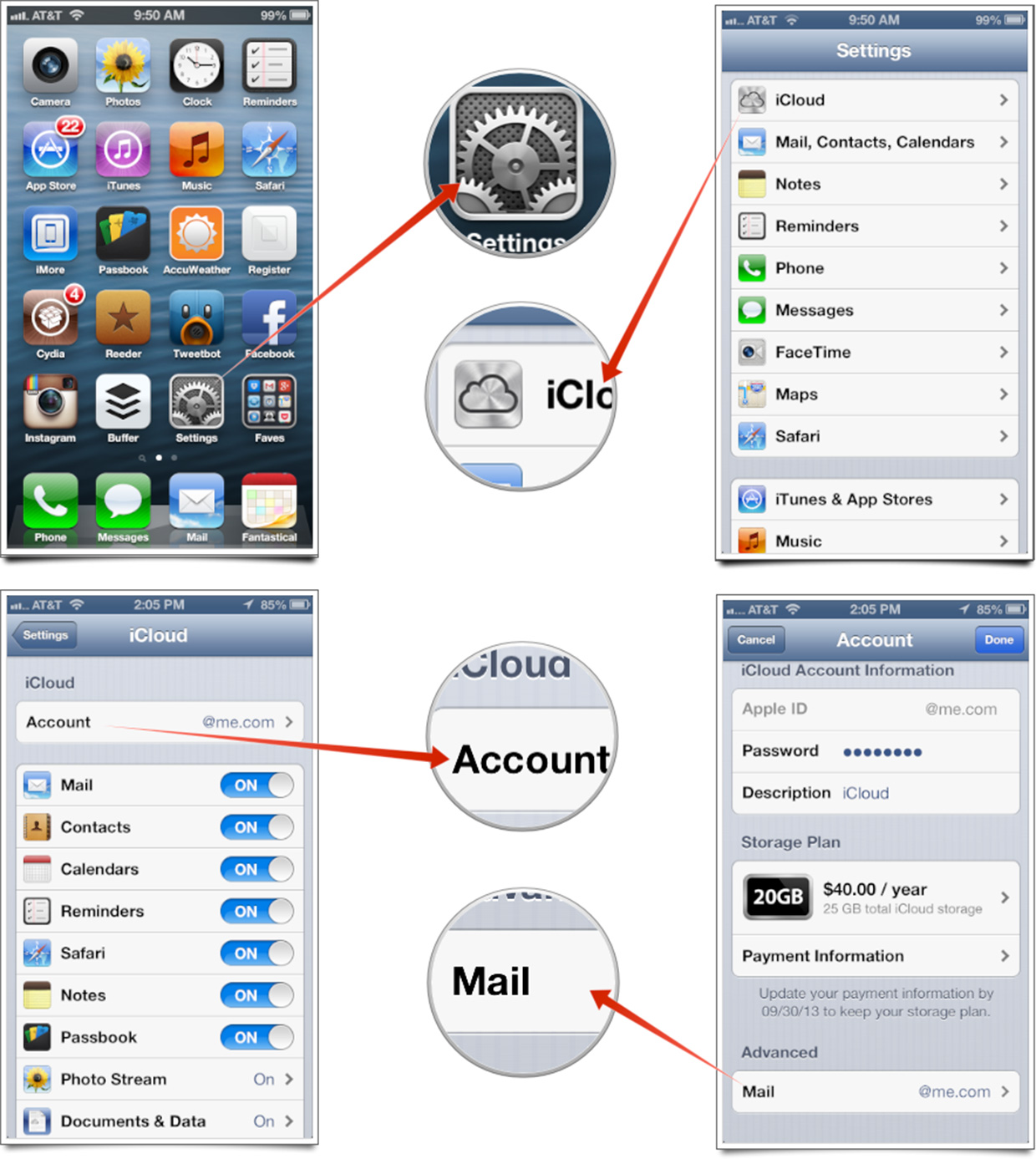 How To Enable Message Archiving For Icloud Mail On Iphone And Ipad 