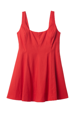 Gap , Linen-Blend Mini Dress (Was $80) 