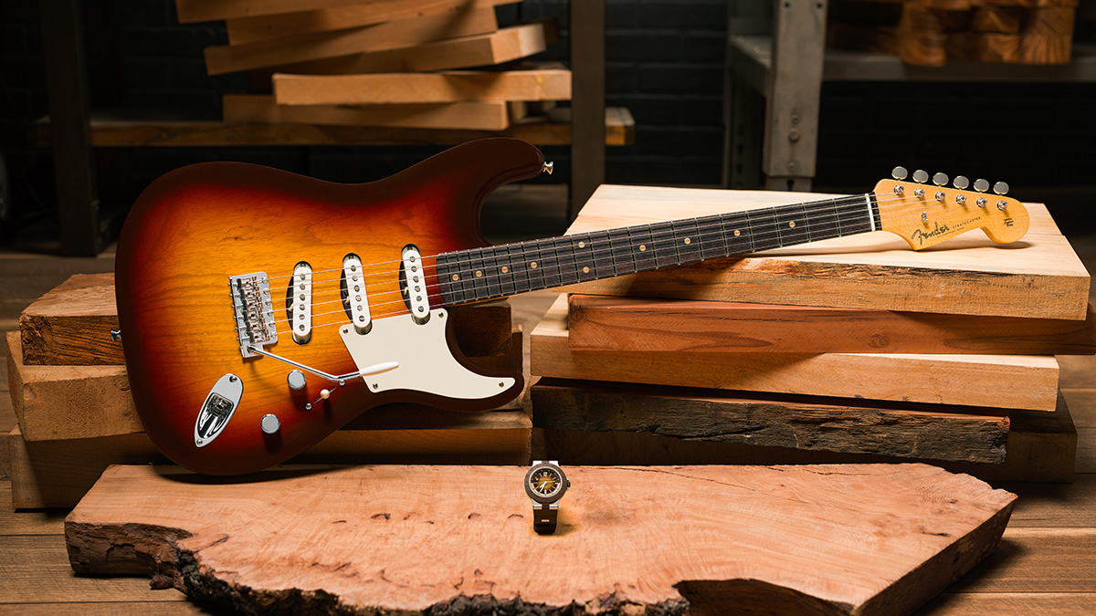 “The fusion of two iconic legacies”: Fender’s Custom Shop channels Fender Japan’s most desirable designs for its latest luxury collaborative Stratocaster – which has been launched with a Bvlgari watch