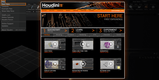 houdini training step 1