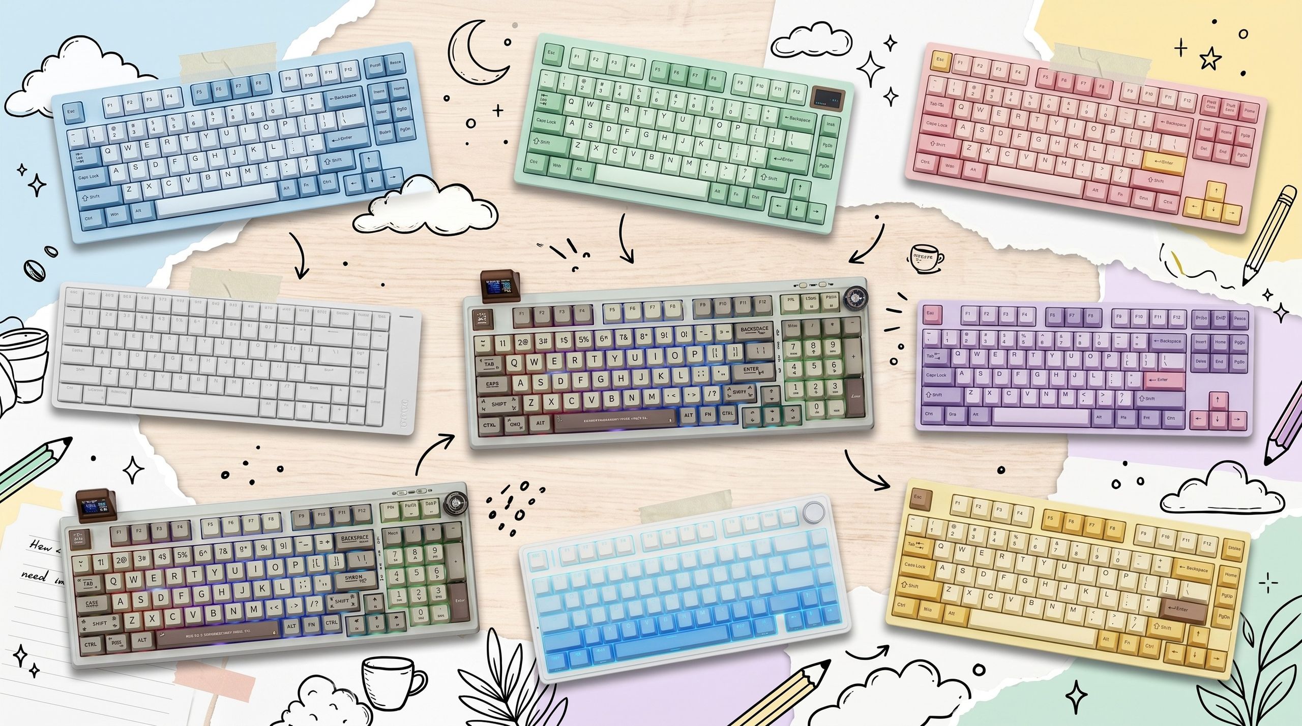 Any of these 9 mechanical keyboards will make your desk look 100% better