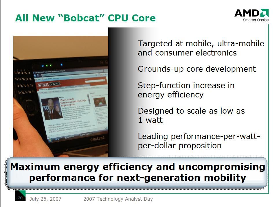 AMD to bring multi-core processing to mobiles | TechRadar