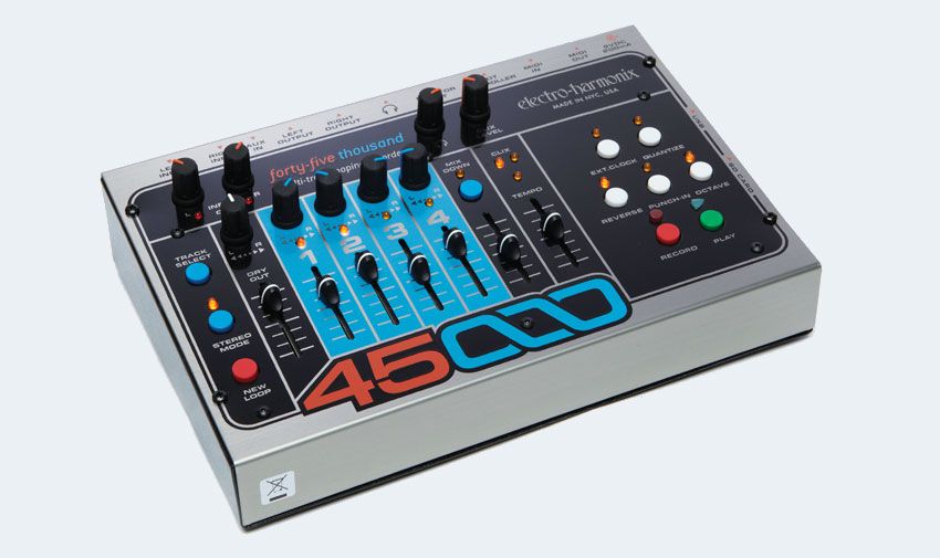 The 45000 can enable you to quickly produce complex four-track loops