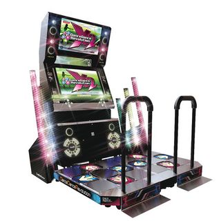 DANCE to the music: konami's latest ddr machines are always popular