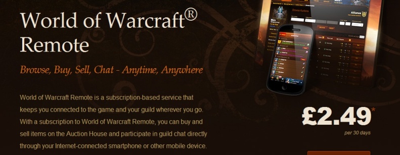 WoW Remote Thumbnail