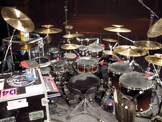 Pendulum's drum setup revealed: KJ Sawka's kit in pictures | MusicRadar