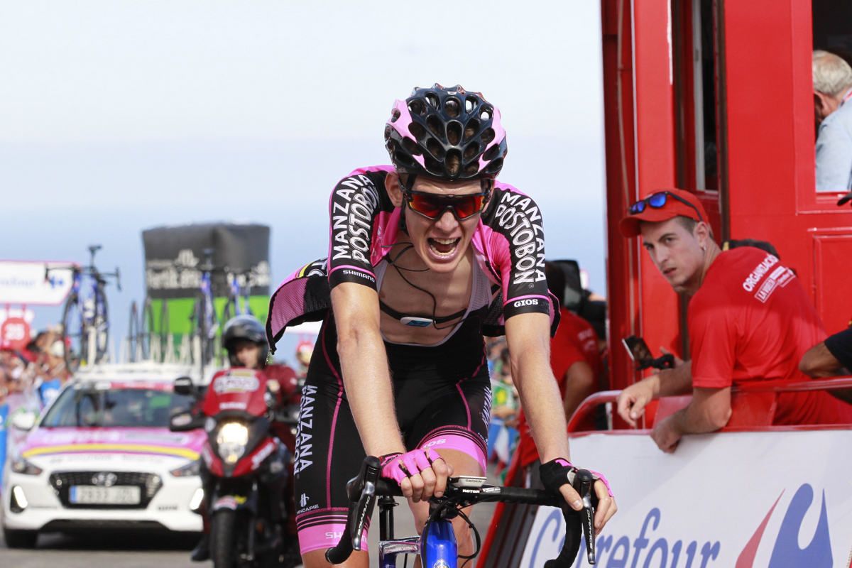 Jetse Bol (Manzana-Postob&oacute;n) finishes stage 5