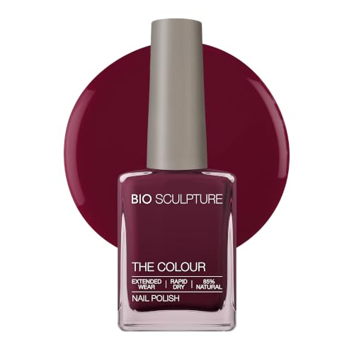 Bio Sculpture Nail Polish 15ml &amp;ndash; Thornberry Deep Plum Gel-Like Finish