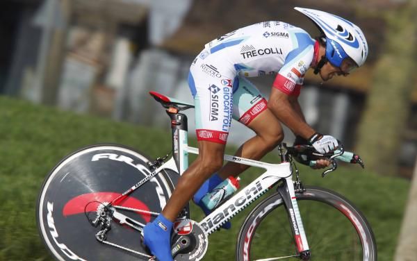 Jackson Rodriguez (Androni Giocattoli) in action.