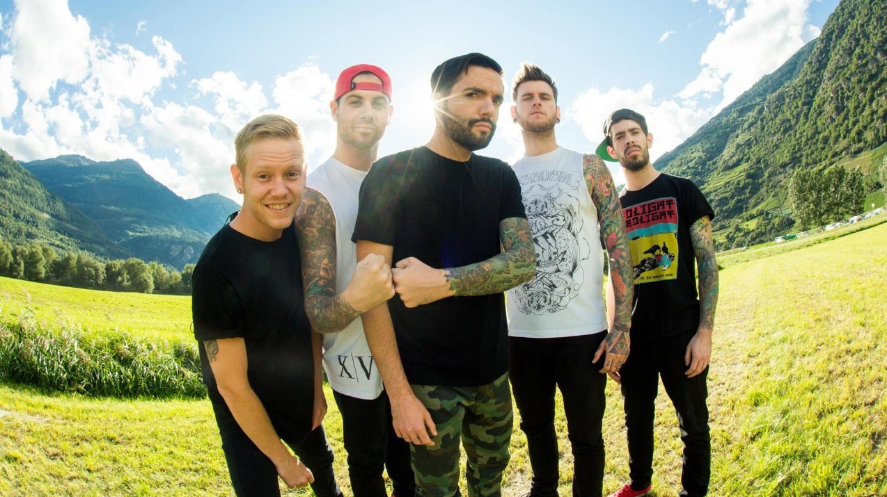 A promotional picture of A Day To Remember