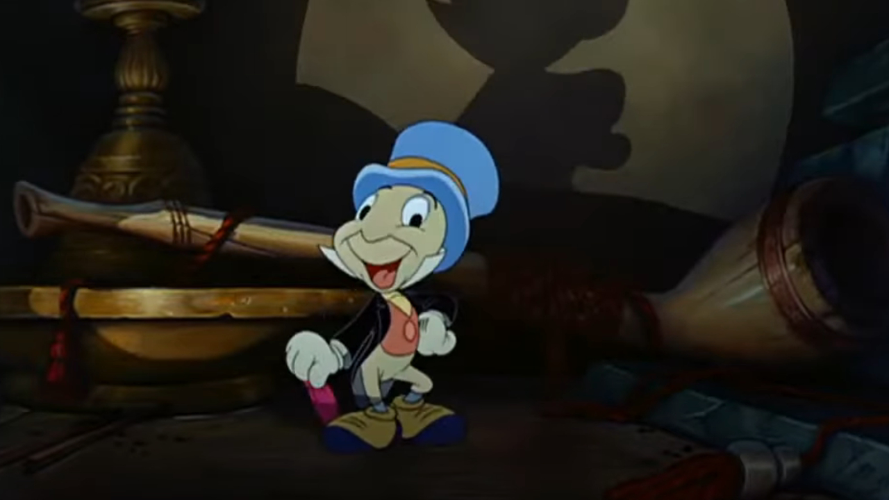 Jiminy Cricket in Pinocchio