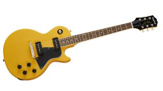 Best electric guitars: Epiphone Les Paul Special TV Yellow