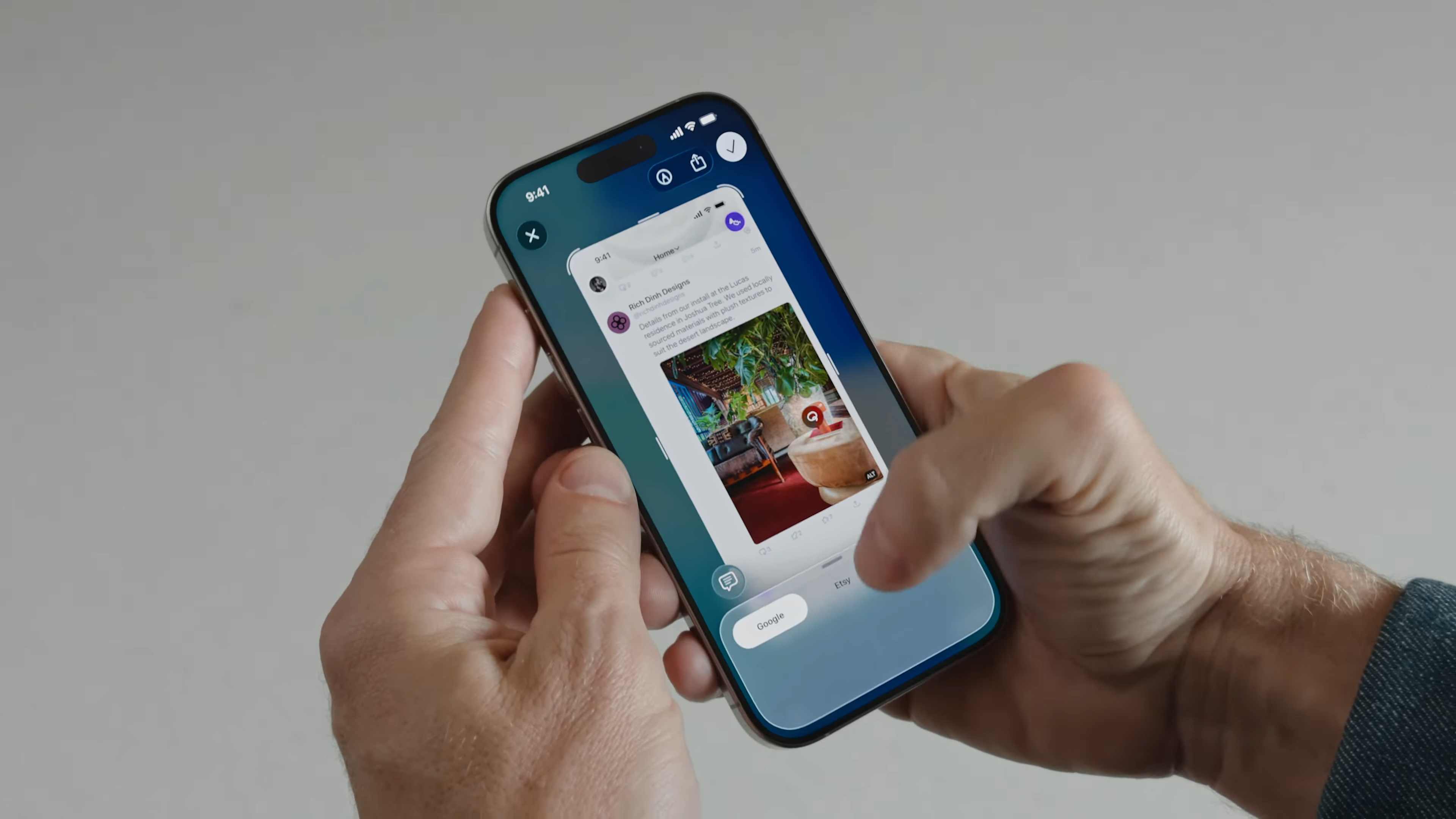 Visual Intelligence on iPhone