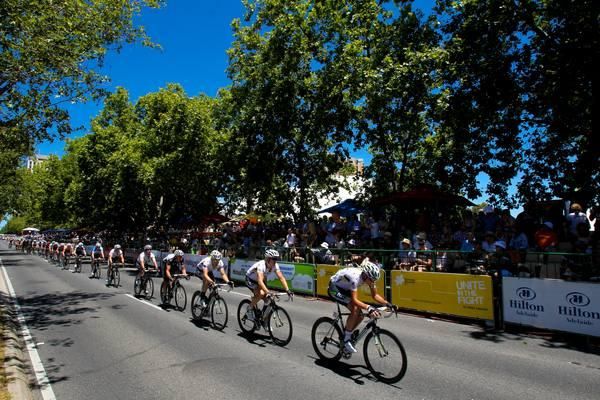 The peloton raced under more blue skies for stage 6.