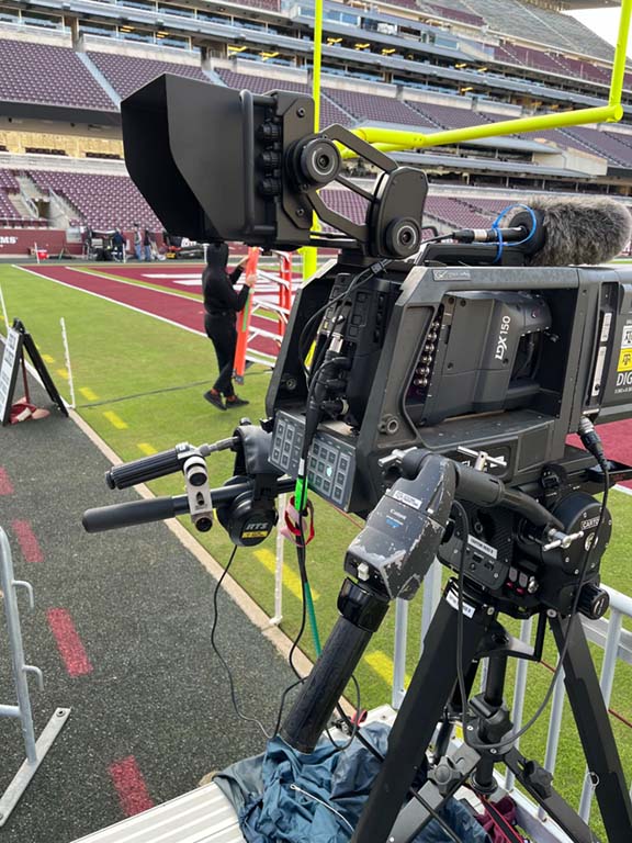 Grass Valley cameras in use at Texas A&M