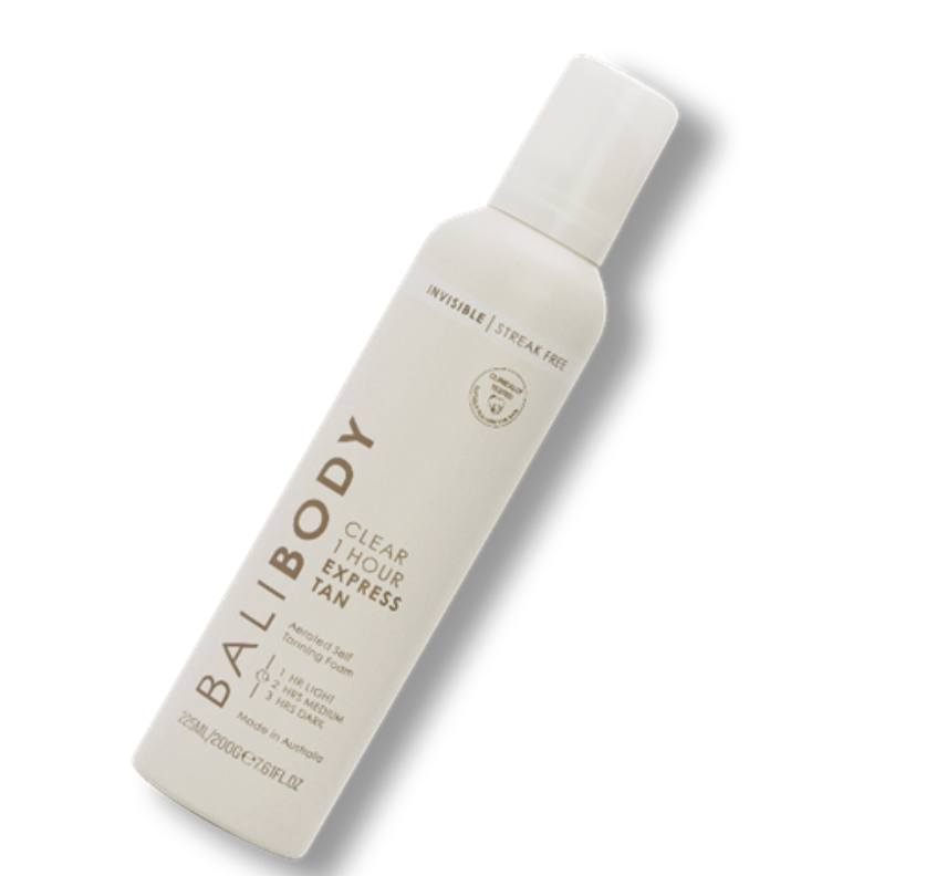 Bali Body Clear 1 Hour Express Tanning Foam, body care