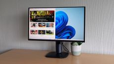 Alienware AW2725Q monitor from the front